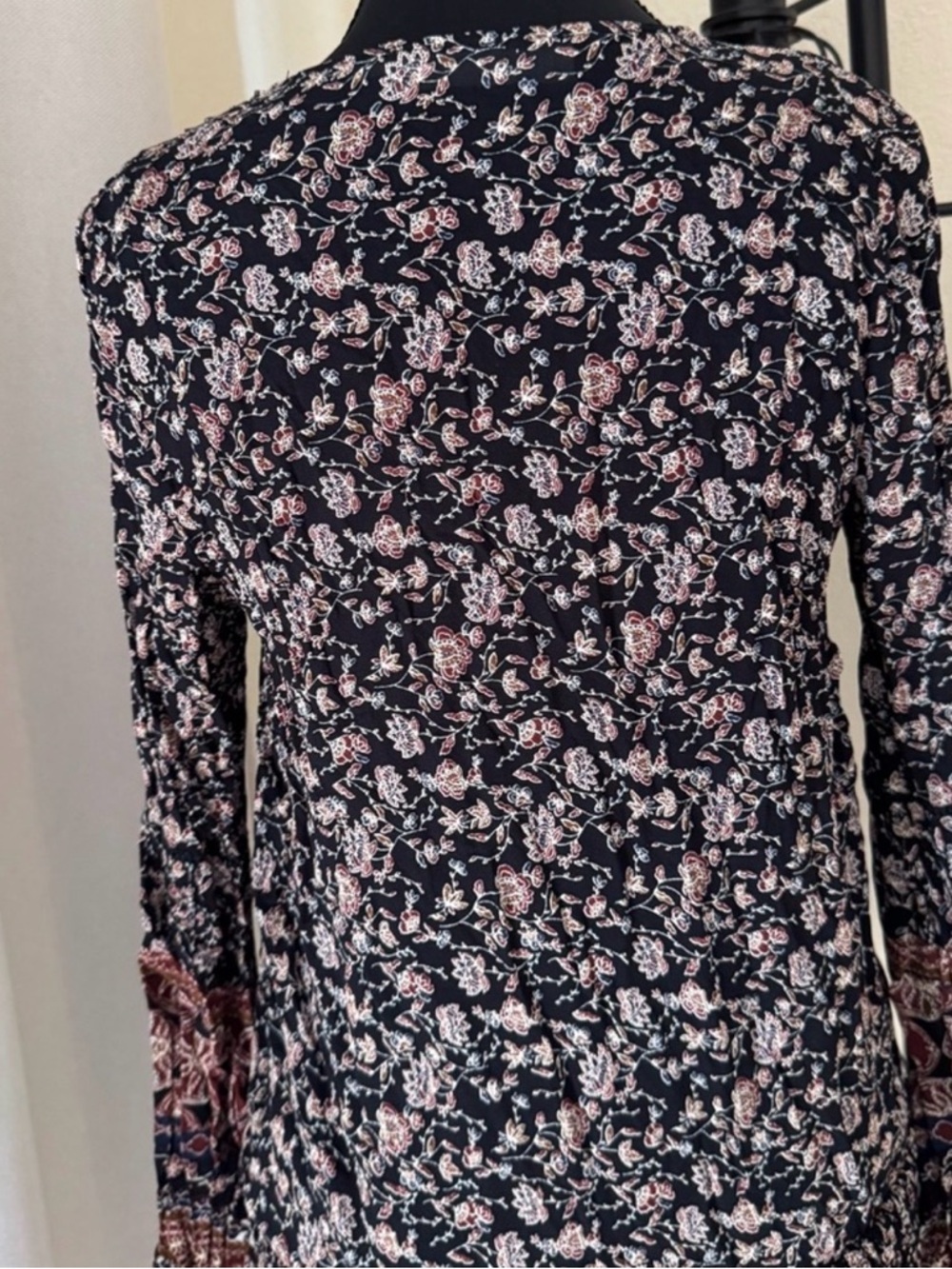 ASTR The Label Floral Ruffle Tiered Dress Boho Fairy XS - Picture 7 of 9
